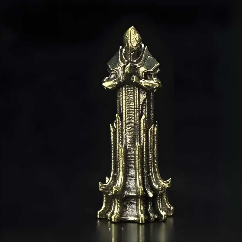 Mini Holy vs Evil Schachfiguren – Metall Deko